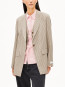 Mikulaa check blazer sand stone 