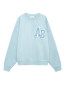 Miles oversized sweatshirt pastel blue S