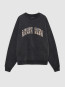 Miles sweatshirt anine bing leo washed black 