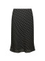 Mindie mini dot skirt black 
