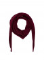 Misty knit scarf wine 