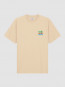 Multi logo t-shirt cream L