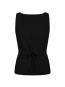 Nassa linen top black 