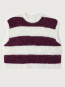 Nib 18d pullover rayures cranberry 