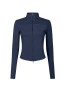 Nolana zip blouse navy 
