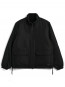 Non down military jacket blk 