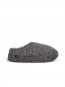 The nordic low slipper one tone iron grey 