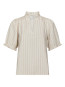 Odesa linen stripe blouse sand 