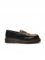 Penton loafer blk tan leo 