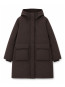 Pina rain parka dk brown 