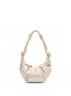 Pleat moon small bag  scallop 