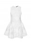 Poplin mini dress bright white 