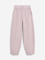 Pure linen pull on barrel pant pink mist 