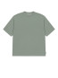 Heavy oversize tee frosted moss 
