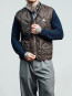 Rail zip vest moro 