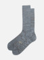 Rasmusson mens rib socks blue mel 