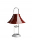 Mousqueton lamp iron red 