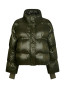 Rhea shiny puffer jacket olive 