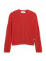 Ricalaa lino cardigan coral blush 