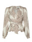 Rista paisley drop blouse ivory XS