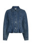 Rivora denim peplum jacket blue 