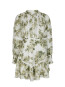 Roberta flower dress sage green S