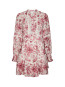 Roberta flower print dress evening rose M