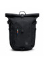 Rolltop adventure backpack black 
