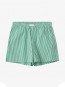 Ronne essential pajamas shorts green/wht S