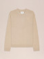 Russel crew neck pullover ecru 
