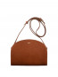 Sac demi lune bag cad hazelnut OS