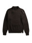 Sagvatnet wool roll neck brown 