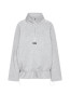 Scuba half zip jacket lt grey melange 