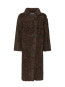 Senta faux fur coat dark brown 