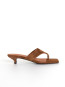 Slip on sandals tabac babysilk suede 