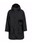 Solway trench wax coat black 