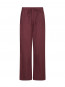 Sonar linen pants dark rose 