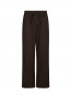 Sonar linen pant dark brown 