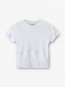 Sophia cropped t-shirt white XS