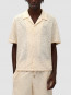 Crochet shirt cream 
