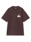 SS cutout t-shirt palisander 