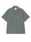 SS gareth shirt velvet green 