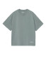 SS link script t-shirt velvet green L