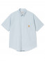 SS toland shirt blue fog 