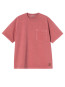 SS torion pocket t-shirt marsala 