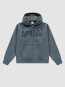 Stencil sunfade zip hoodie navy 