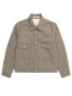 Storadal resist dyed twill jacket vetiver 