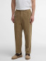 Barbour stretch cord relaxed trouser mushroom 