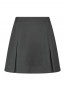 Summa structure skirt dk grey 