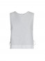 Svetlana linen top white M